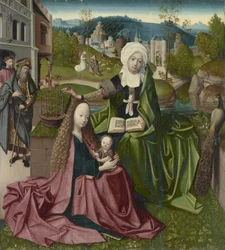 Jungfrau und Kind mit der heiligen Anna, ca. 1495